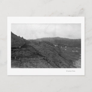 Newport, Oregon Szene bei Agate Beach Foto Postkarte