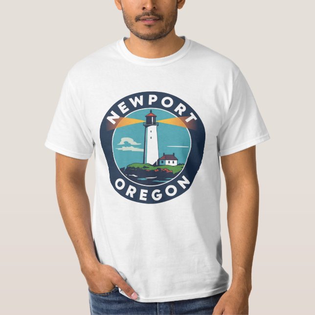 Newport, Oregon T-Shirt (Vorderseite)