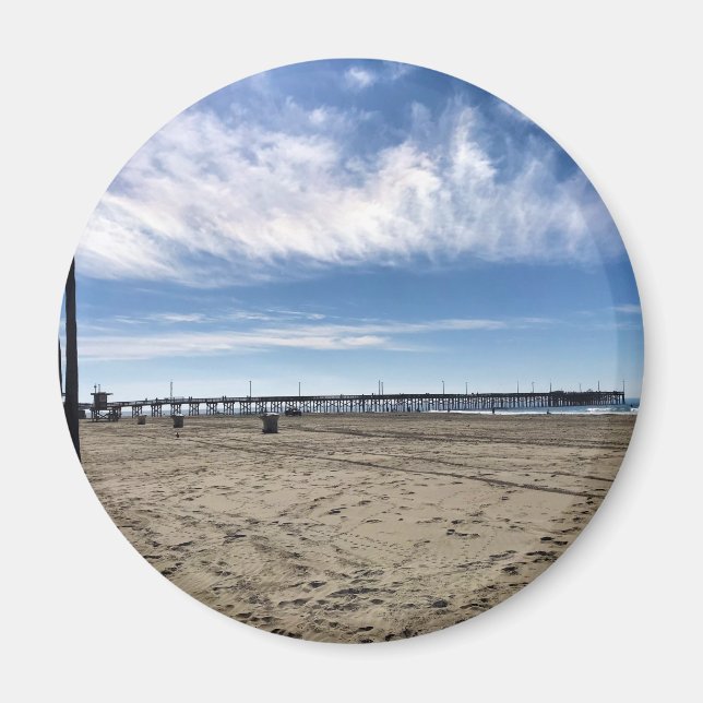 Newport Pier, Newport Beach, Kalifornien Magnet (Vorne)