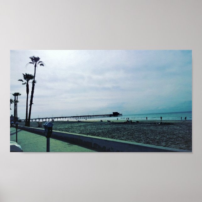 Newport Pier, Newport Beach, Kalifornien Poster (Vorne)