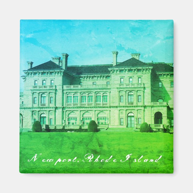 Newport, Rhode Island Anwesen Magnet (Vorne)