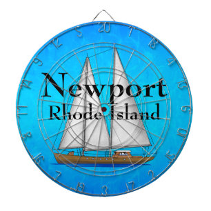 Newport Rhode Island Dartscheibe