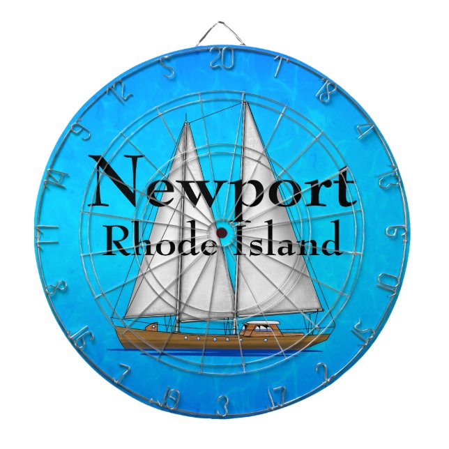 Newport Rhode Island Dartscheibe (vorne)