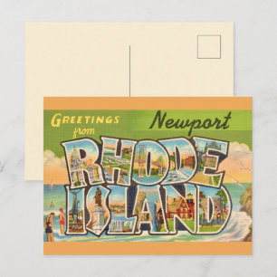 Newport Rhode Island Grußpostkarte Postkarte