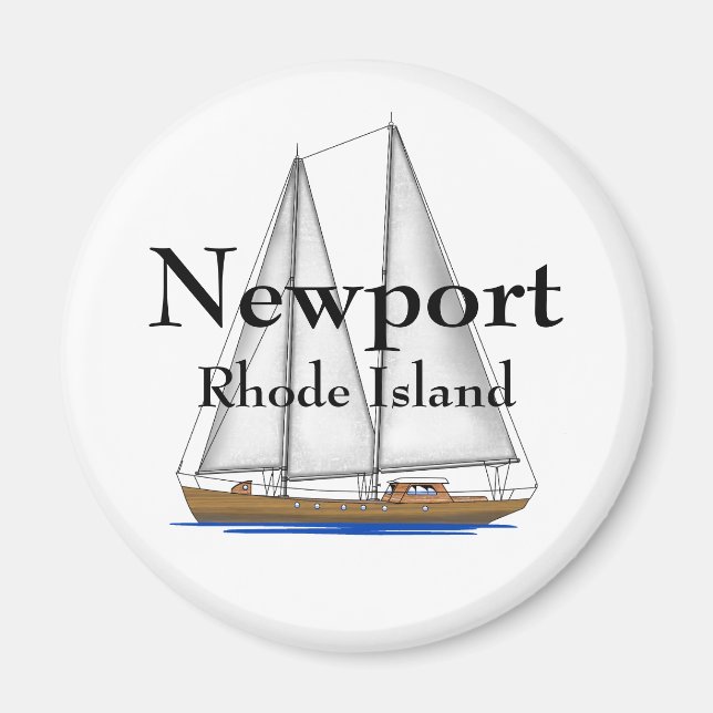 Newport Rhode Island Magnet (Vorne)