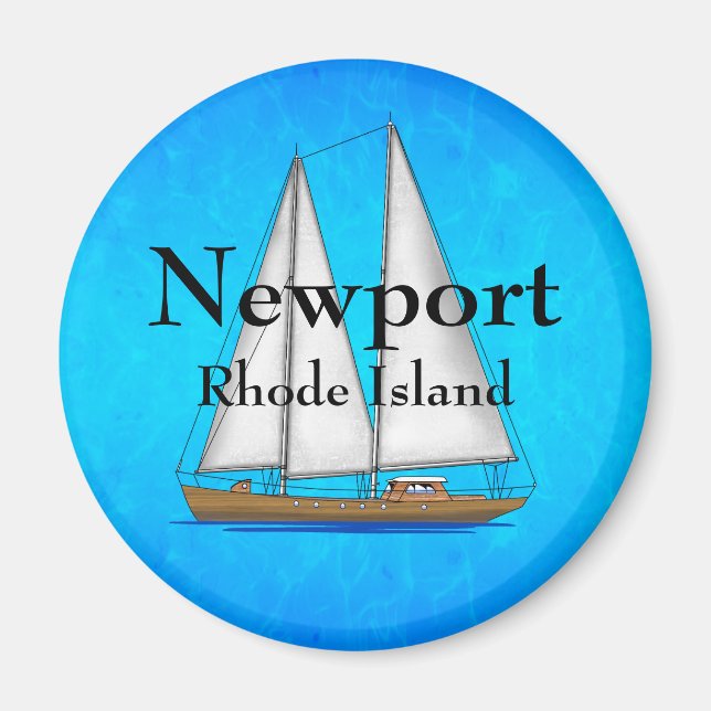 Newport Rhode Island Magnet (Vorne)