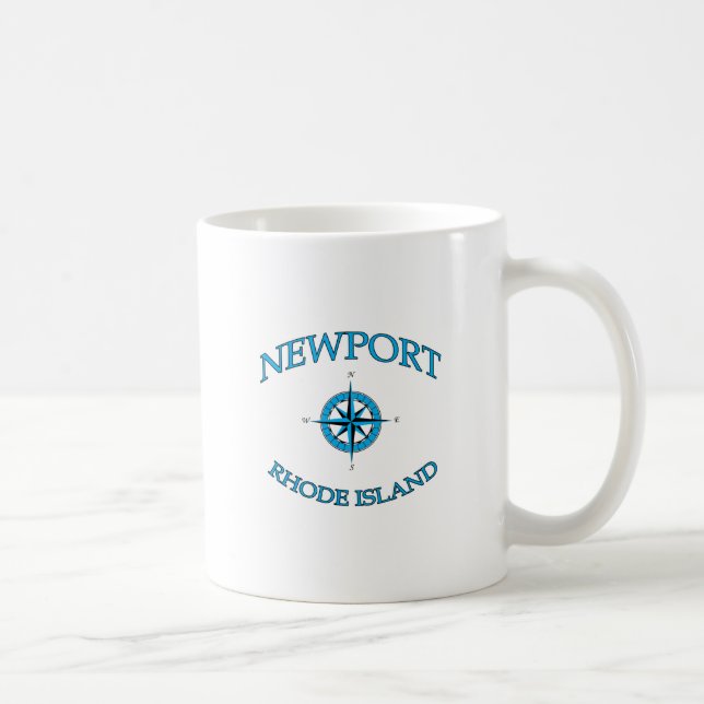 Newport Rhode Island Nautical Tasse (Rechts)
