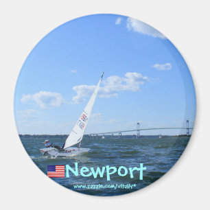 Newport Rhode Island Pell Brücke zu Newport Magnet