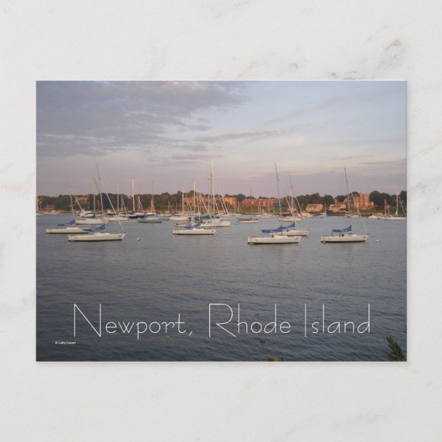 Newport, Rhode Island Postkarte (Vorderseite)