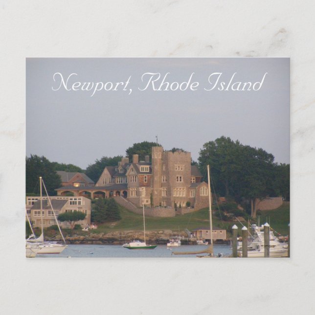 Newport, Rhode Island Postkarte (Vorderseite)