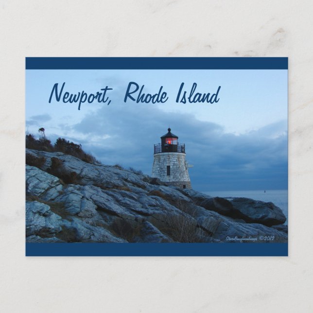Newport, Rhode Island Postkarte (Vorderseite)