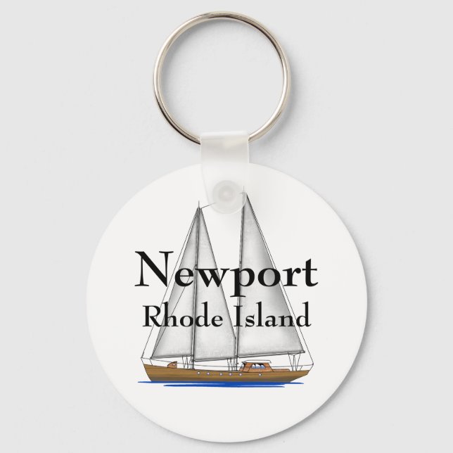 Newport Rhode Island Schlüsselanhänger (Vorderseite)