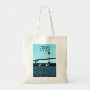 Newport Rhode Island Segelboote Vintage Tragetasche
