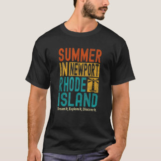 Newport Rhode Island Sommertraum Erkunden Sie es d T-Shirt