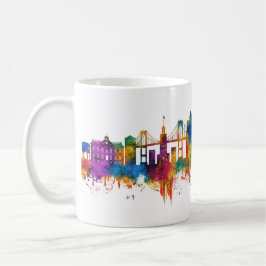 Newport Rhode Island USA Skyline Kaffeetasse