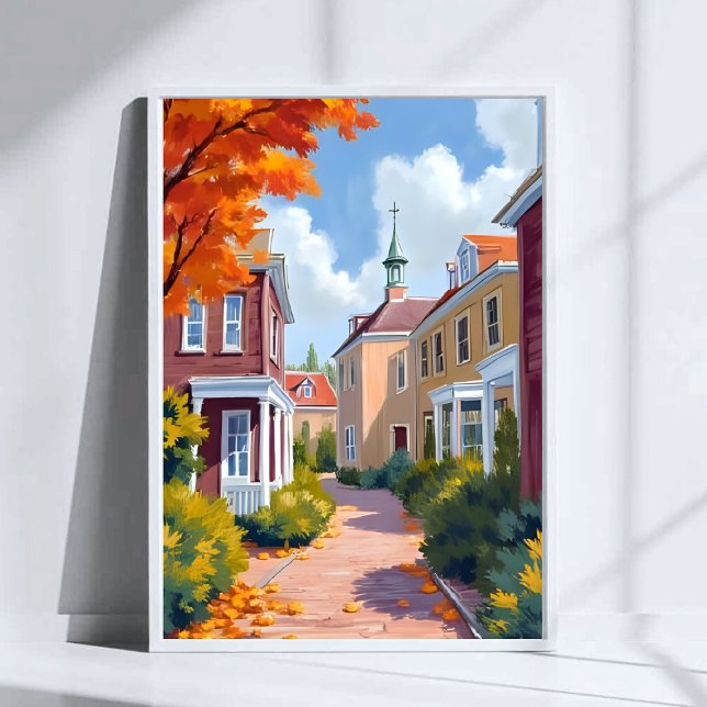 Newport Rhode Island Watercolor Poster (Von Creator hochgeladen)