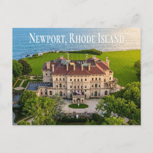 Newport RI Breakers Mansion Rhode Island Postkarte