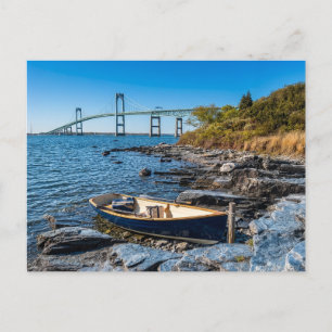 Newport RI Brücke Narragansett Bay Rhode Island   Postkarte
