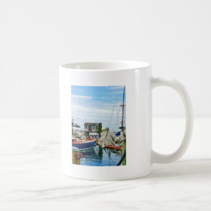 Newport RI - Gefaltete Segel Tasse