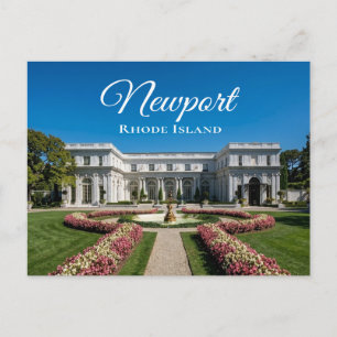 Newport RI Rosecliff Mansion Rhode Island Postkarte