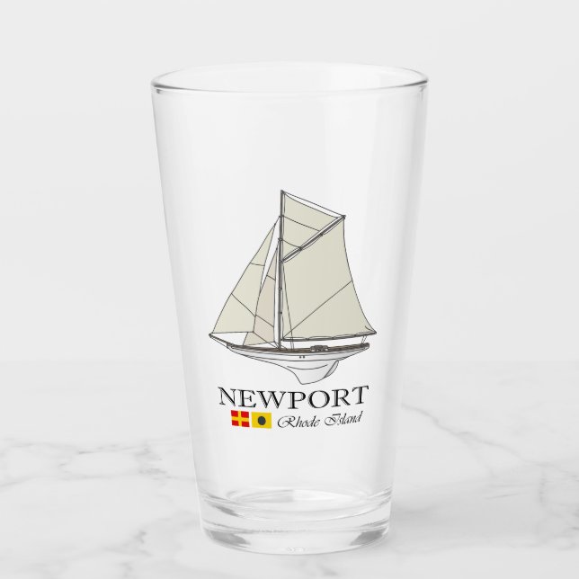 Newport RI (SB) Glas (Vorderseite)
