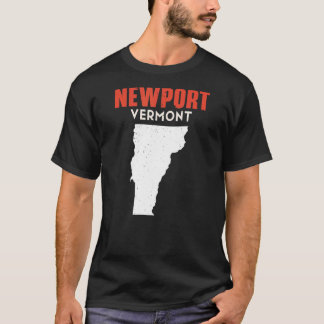Newport Vermont USA Staat America Travel Vermonter T-Shirt