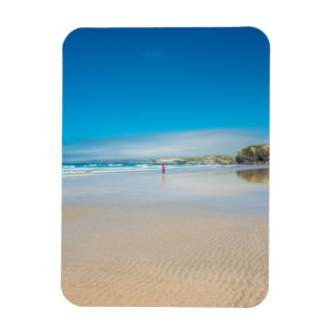 Newquay an der nördlichen Kornküste. England. Vere Magnet