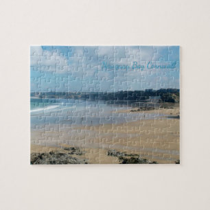 Newquay Bucht setzt Cornwall England auf den Puzzle