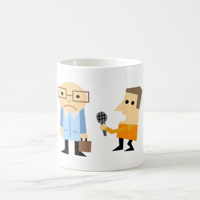 News-Interview Kaffeetasse (Mittel)