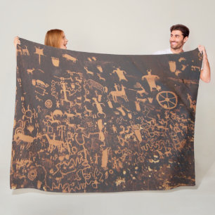 News Paper Rock Canyonlands National Park, Utah Fleecedecke