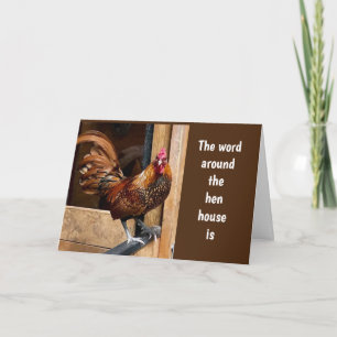 NEWS UM HEN HOUSE IST ES "GLÜCKLICH 40." KARTE