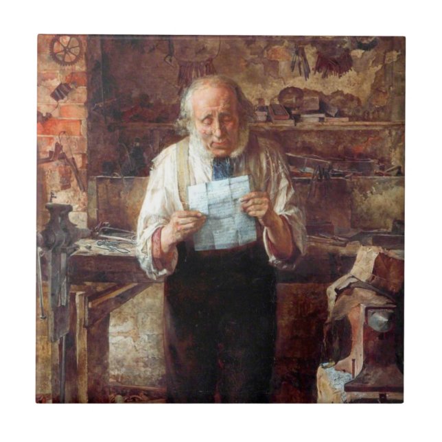 News von My Lad (von James Campbell) Fliese (Vorderseite)