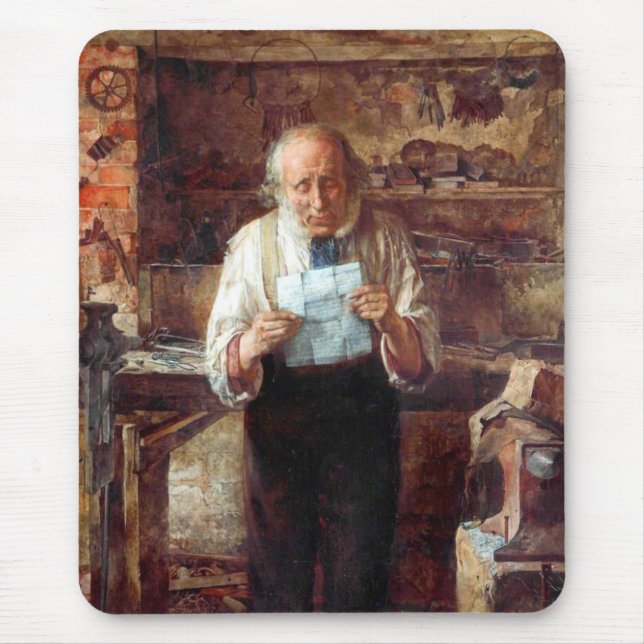 News von My Lad (von James Campbell) Mousepad (Vorne)