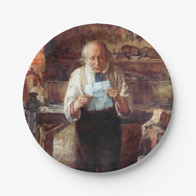 News von My Lad (von James Campbell) Pappteller (Vorderseite)