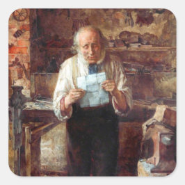 News von My Lad (von James Campbell) Quadratischer Aufkleber