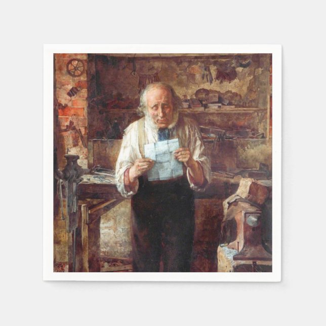 News von My Lad (von James Campbell) Serviette (Vorderseite)