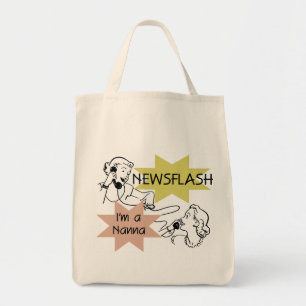 Newsflash Ich bin eine Oma T-Shirts und Geschenke Tragetasche