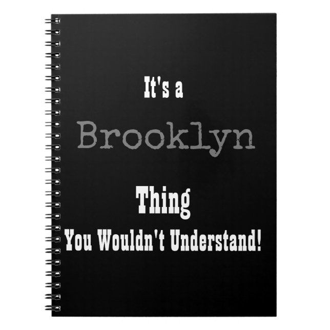 Newsies Brooklyn Journal Notizblock (Vorderseite)