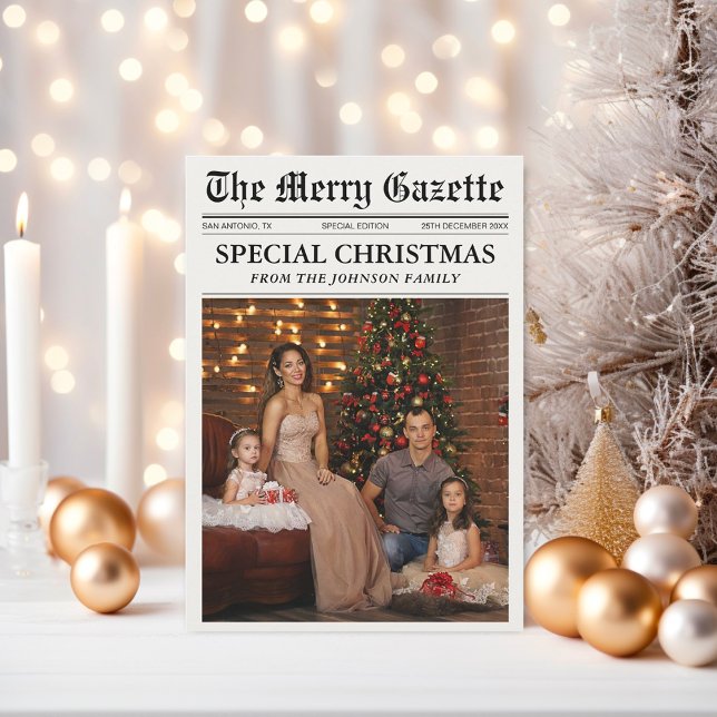 Newsletter der Zeitung Weihnachten FotoCollage (Von Creator hochgeladen)