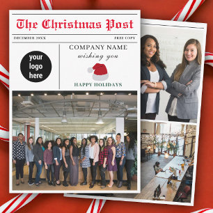 Newsletter Weihnachten Zeitung Business Corporate