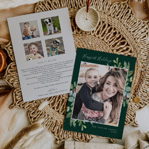 Newsletter "Weihnachtsgrün" Feiertagskarte