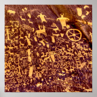 Newspaper Rock Amerikanische Ureinwohner Utah