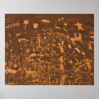 Newspaper Rock ist ein in