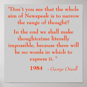 Newspeak Poster