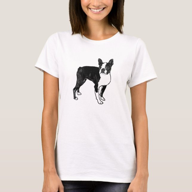 Newsprint Boston T-Shirt (Vorderseite)