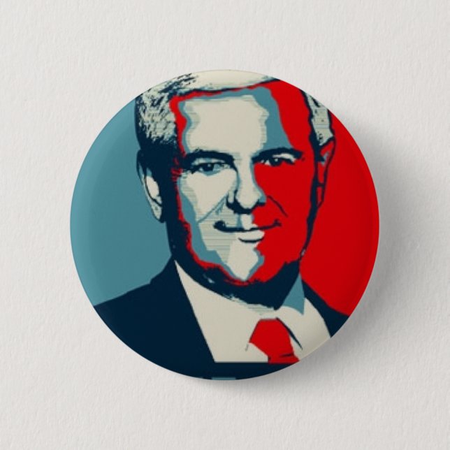 Newt Gingrich 2012 Button (Vorderseite)