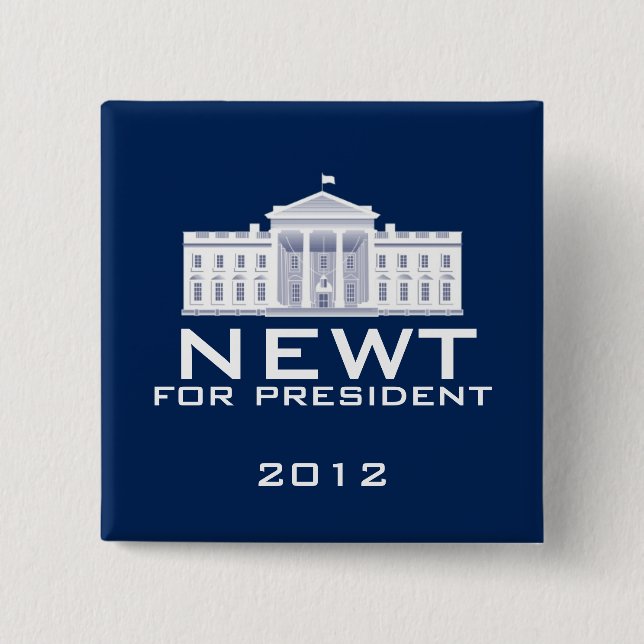 Newt Gingrich 2012 Button (Vorderseite)