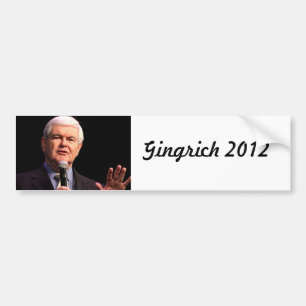 Newt Gingrich Autoaufkleber