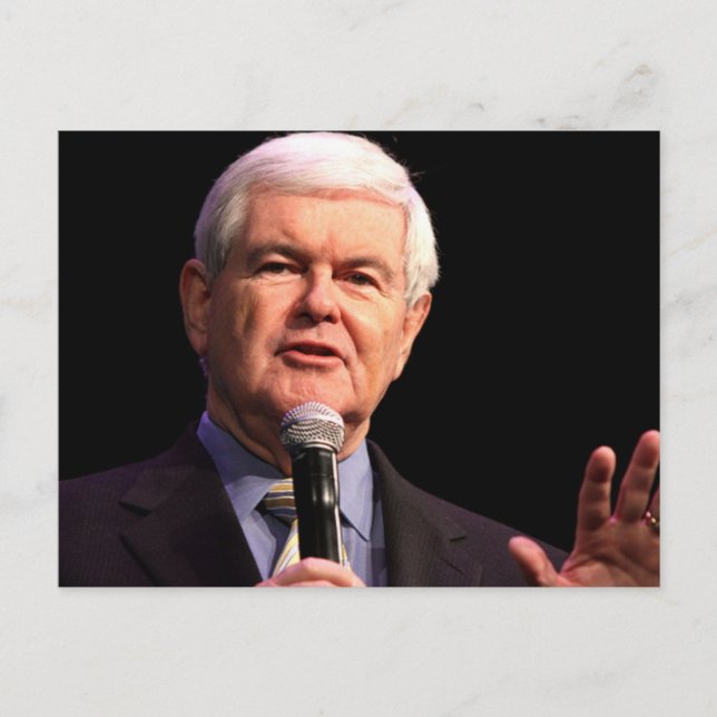Newt Gingrich Postkarte (Vorderseite)