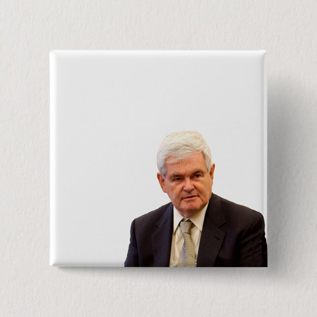Newt Gingrich - Schreiben Sie Ihren eigenen Text Button (Vorderseite)